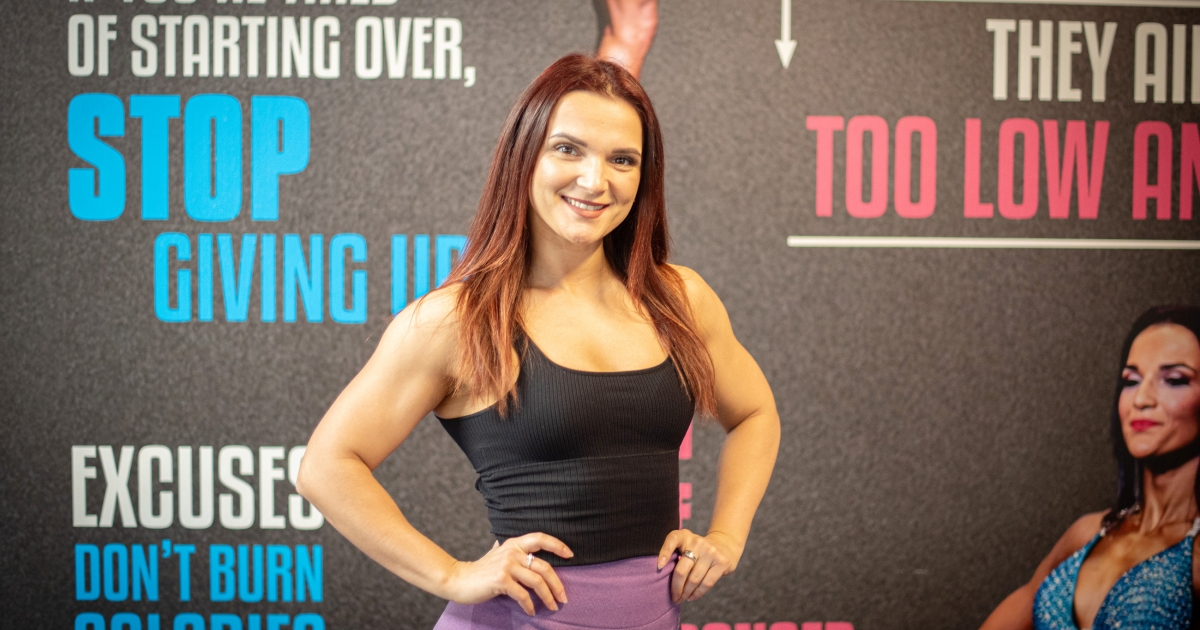 Testépítő, személyi edző és egészségügyi asszisztens – Csiszer Anita története